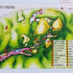마이산 도립공원 안내도